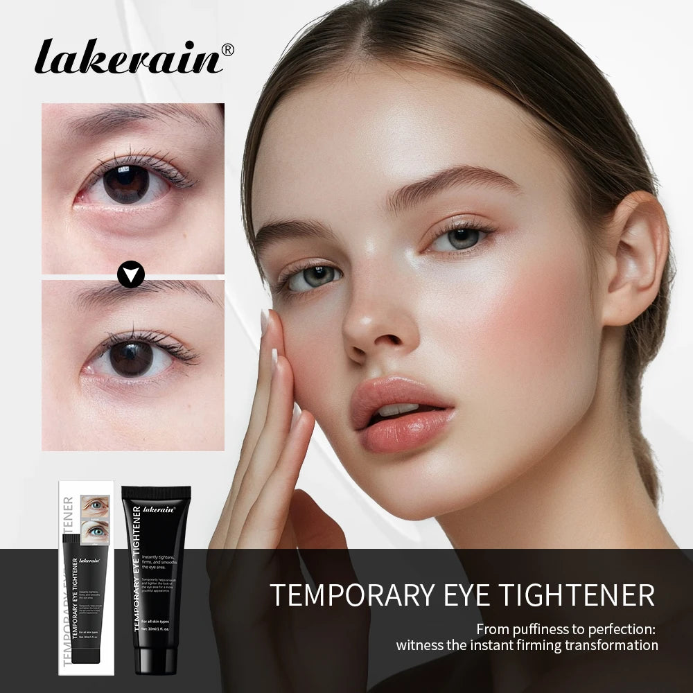 Instant Tighten Wrinkles Eye Cream Remove Eye Fat Bag Temporary Face Tightener Firm Smooth Deep Wrinkles Pores Eye Massage Cream Oasis Select