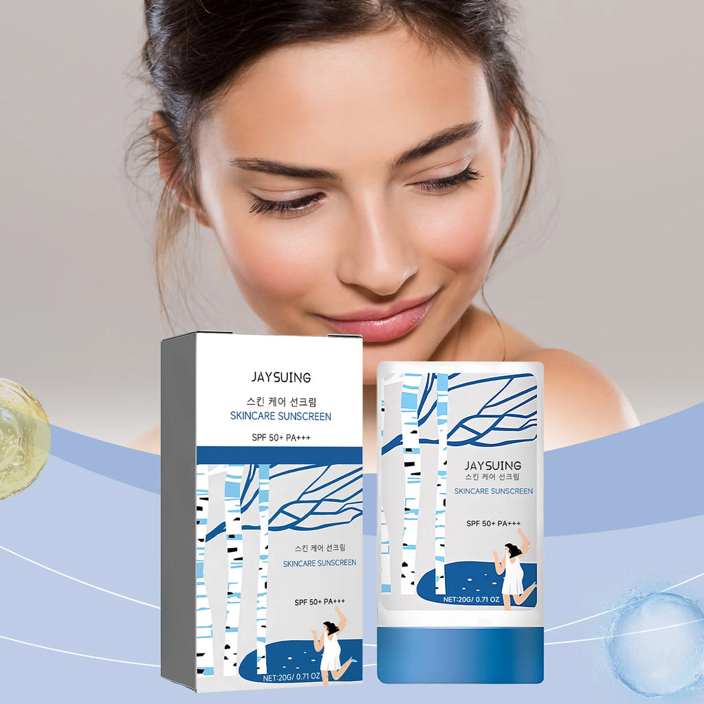 UV Sunscreen Stick Spf50 Lasting Waterproof Moisturize Layer Oil Control Repair Sunburn Antioxidant Skin Sun Protection Cream Oasis Select