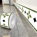 10M Self-Adhesive PVC Skirting Board Strip | Anti-Collision Wall Trim