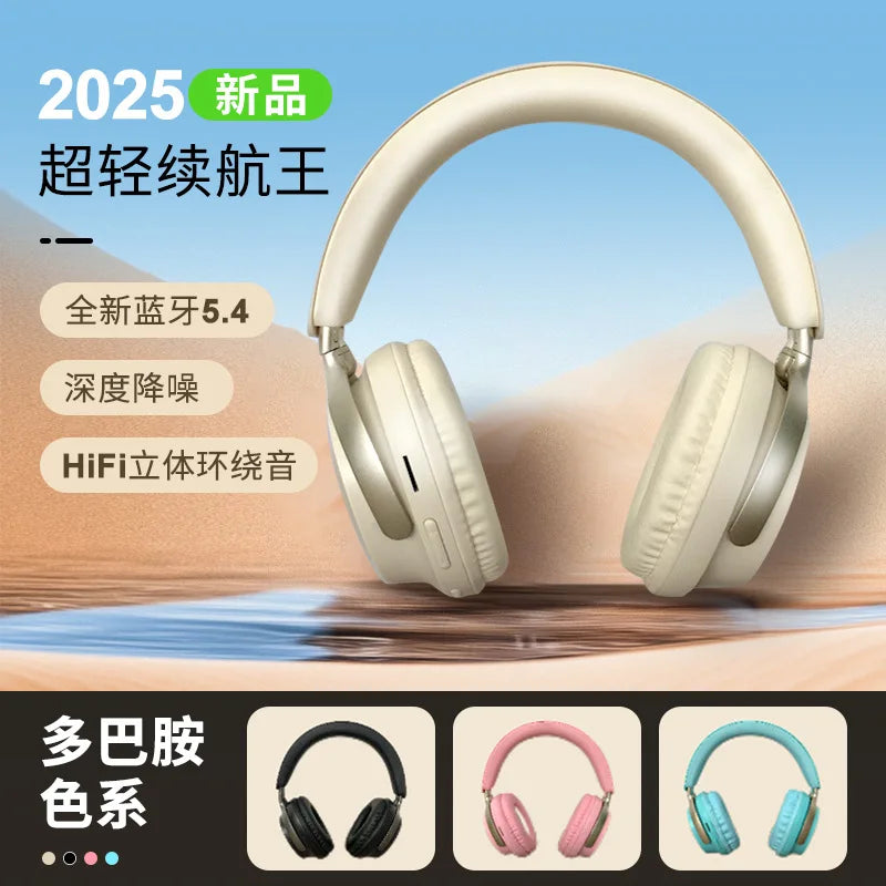 Head mounted Bluetooth earphones, wireless earphones with ultra long battery life, music, sports, and esports earphones Oasis Select