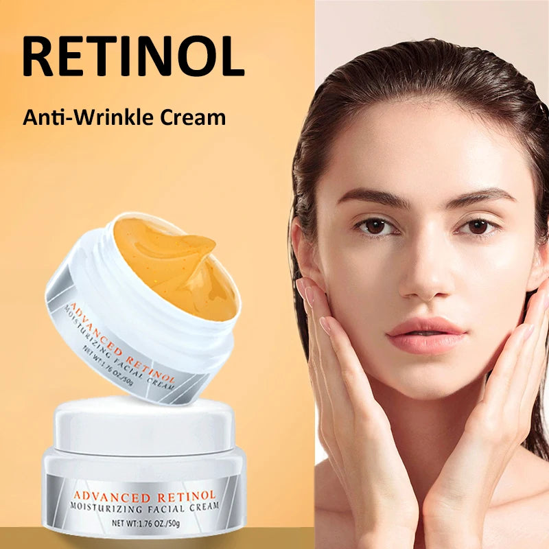 AUQUEST Retinol Wrinkle Face Cream Anti-Aging Smooth Fine Lines Facial Moisturizer Whitening Lift Firm Skin Care Beauty Health Oasis Select