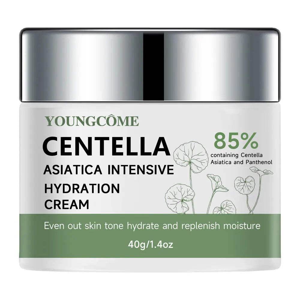 40/70G Cica & Panthenol Moisturizing Cream - Hydrating Face Lotion for All Skin Types, Soothes & Balances Skin Oasis Select 40G