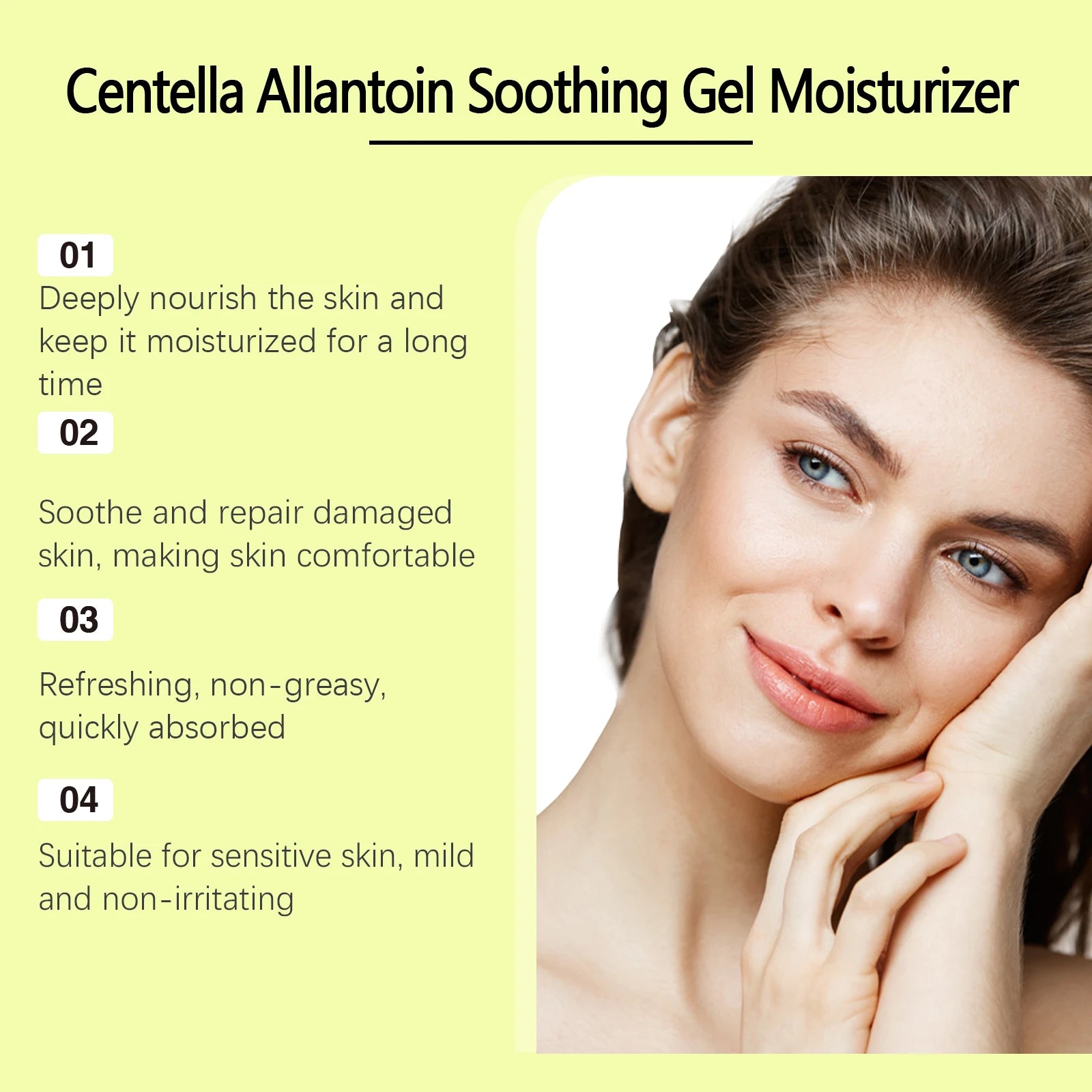 Hoygi Centella Asiatica Soothing Gel – Redness Relief 50g Soothing Face Gel Oasis Select