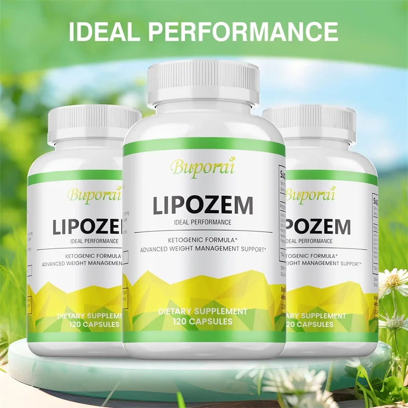 Lipozem Capsules - Digestive Health, Appetite Suppression, Metabolism, Weight Management Oasis Select