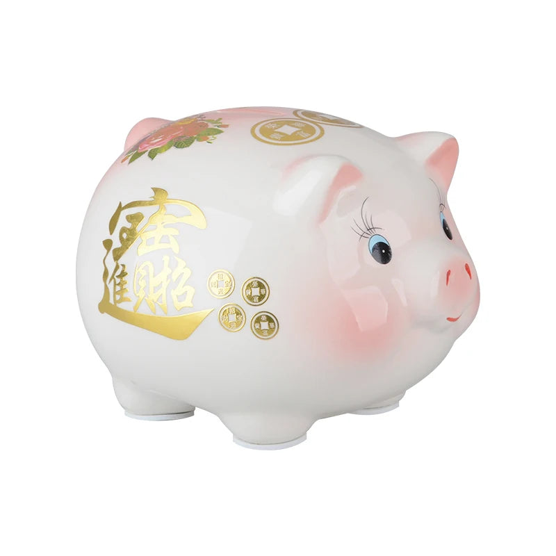 Home Big Money Box Piggy Banks Children Coin Piggy Bank Molds Cute Box Money Boxes Mistery Coin Jar Atm Spaarpot Children Gifts Oasis Select