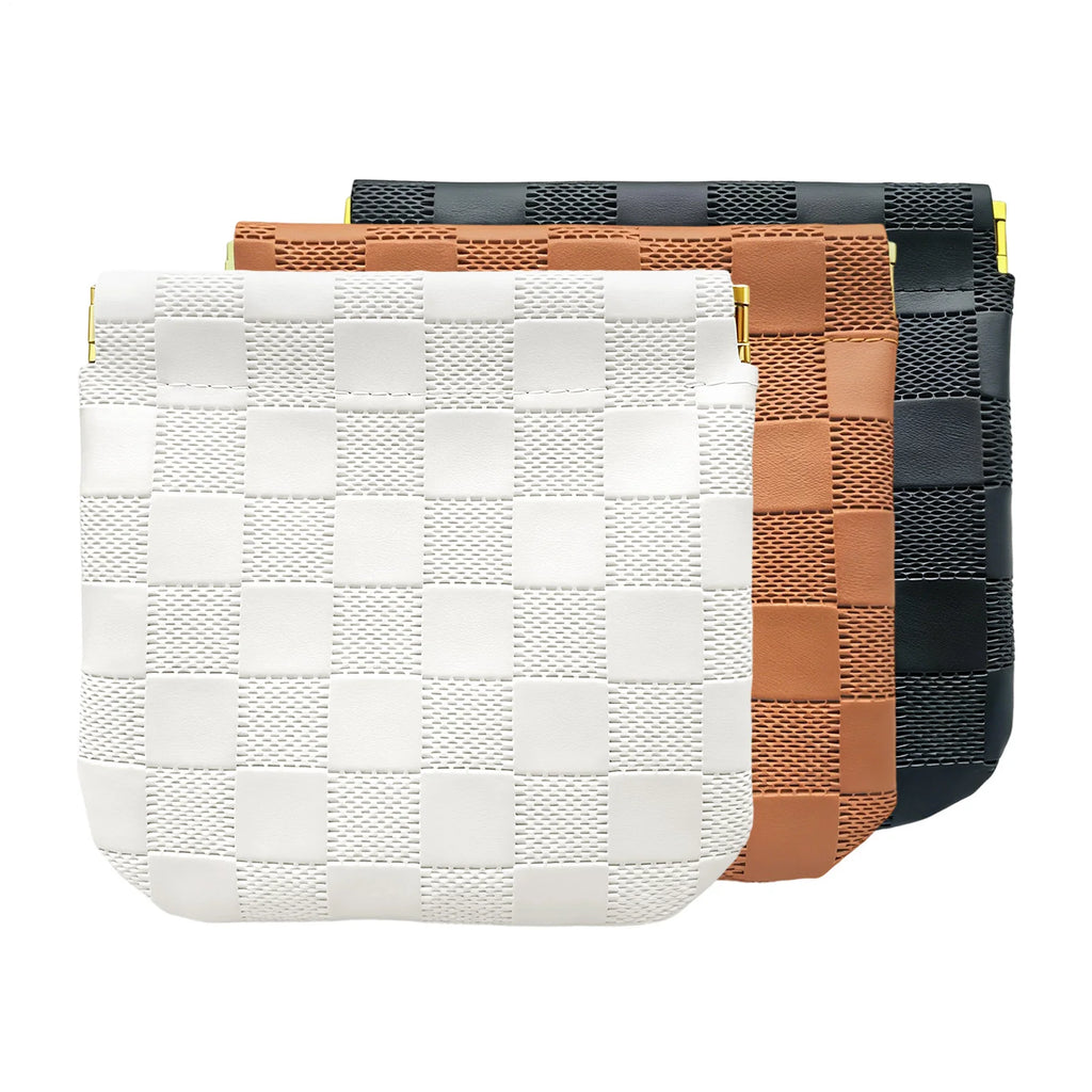 Small Auto-Closure Makeup Bag – Travel Cosmetic & Jewelry Pouch Cosmetic Travel Pouch Oasis Select