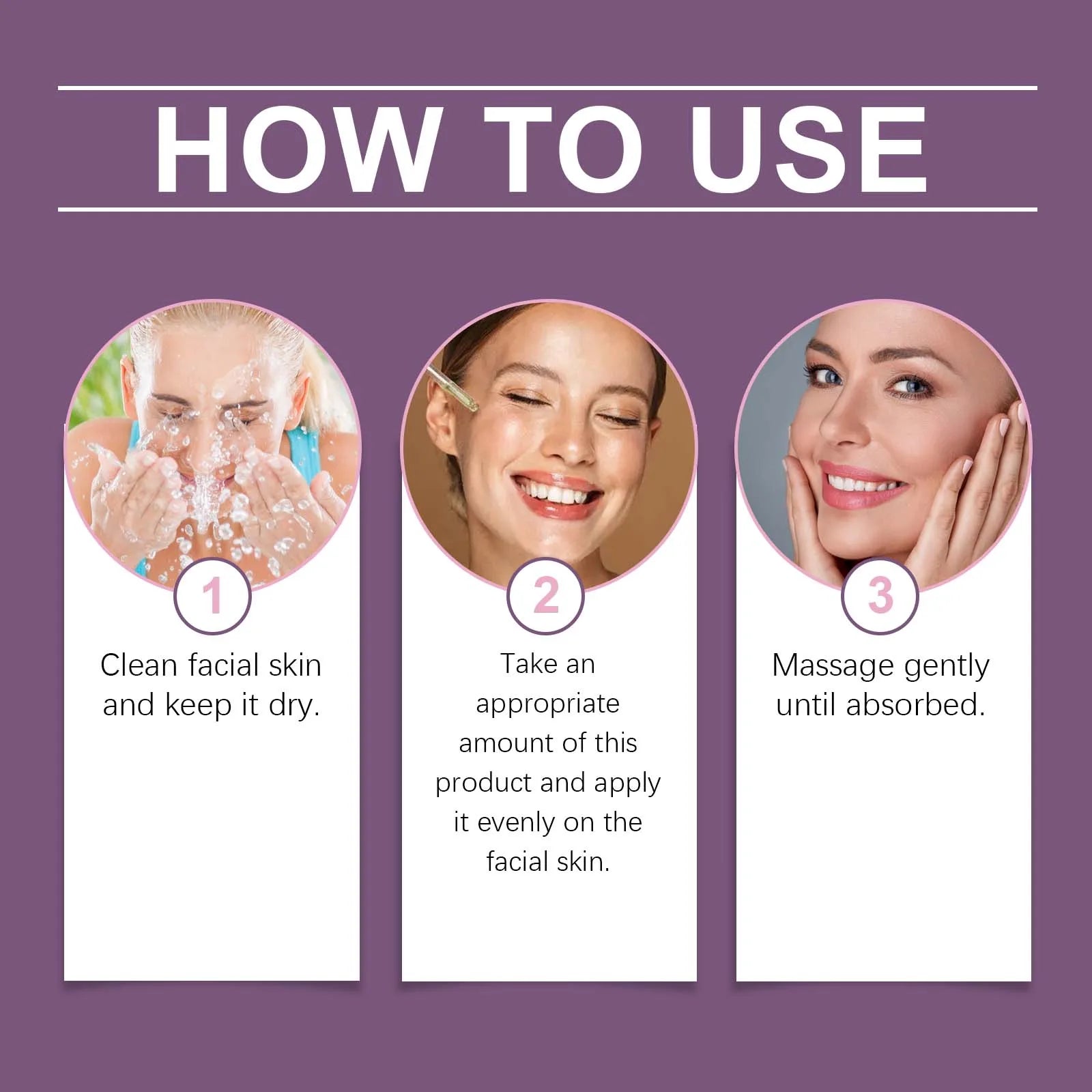 OUHOE Moisturizing Essence Hyaluronic Acid Vitamin Essence Moisturizes and Cares for the Facial Skin Soft and Moisturized Oasis Select