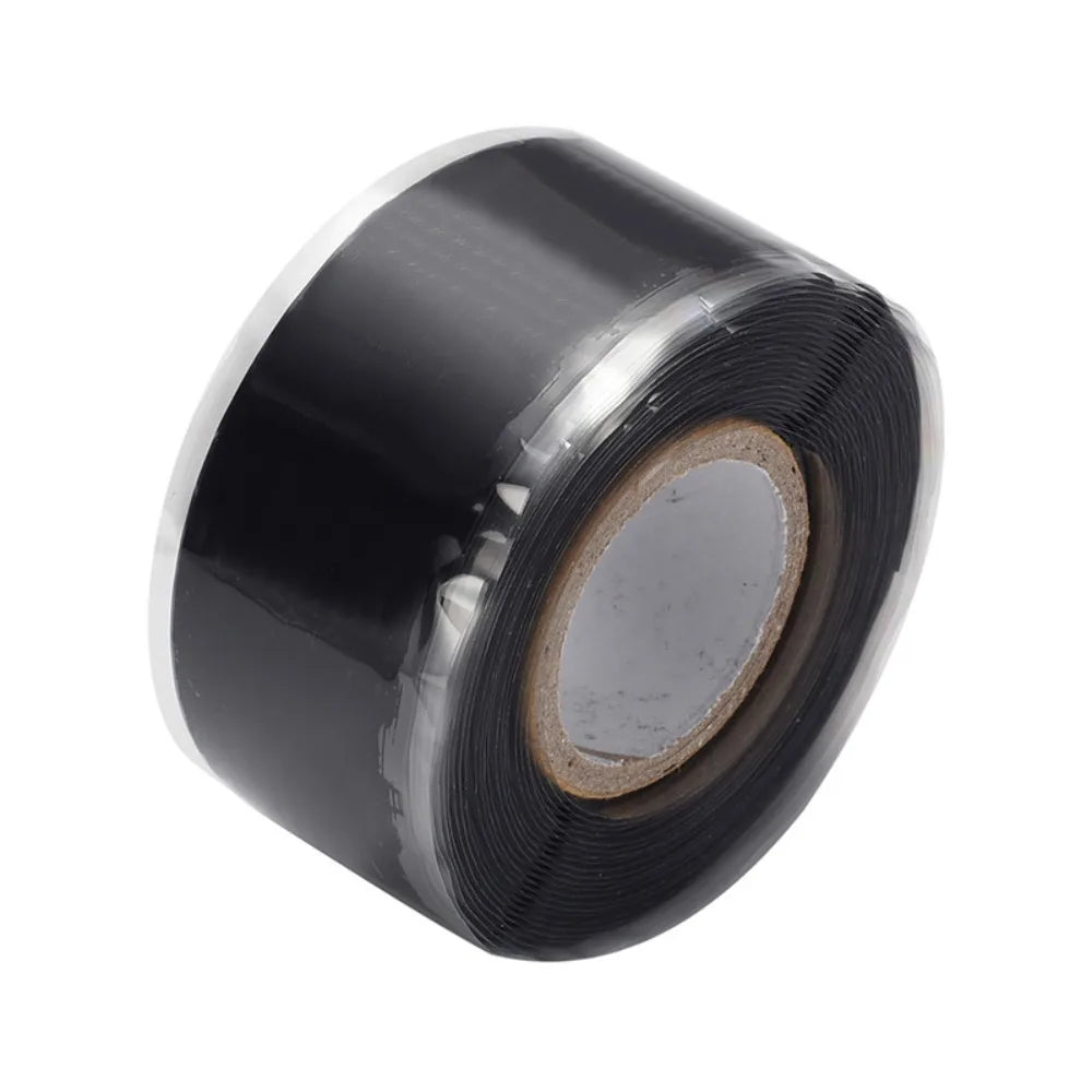 Super Strong Waterproof Water Pipe Repair Tapes Insulating Self Fusing Pipeline Seal Tape Stop Leaks Multifunction Oasis Select Black