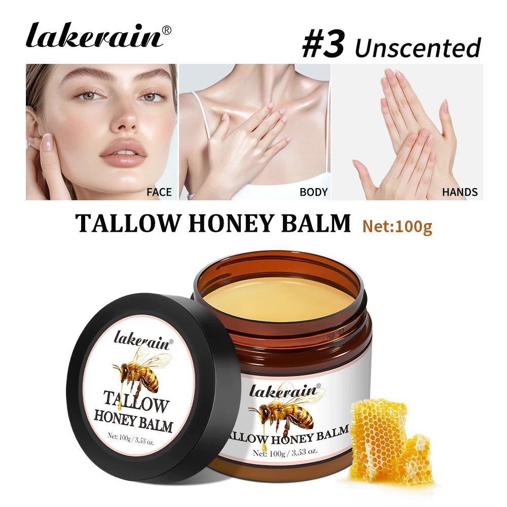 Beef Tallow Face Cream Lasting Moisturizing Soothing Facial Skin Firming Increase Facial Elasticity Nourishing Smooth Skin Care Oasis Select 3 Unscented