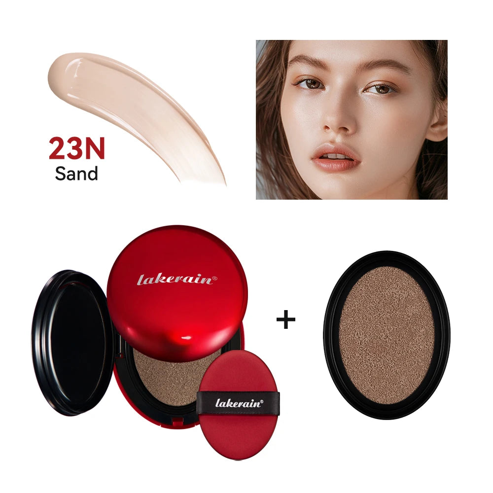 CC Cream Cushion Foundation – Full Coverage, SPF & Refill
