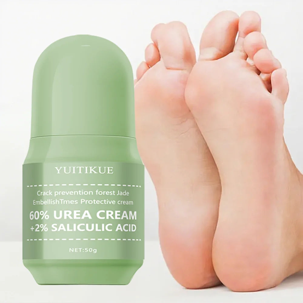 Urea Foot Cream 50g - 2-Week Cracked Heel Repair, with 2% Salicylic Acid, Fast Absorption Non-Greasy, for All Skin Types Oasis Select