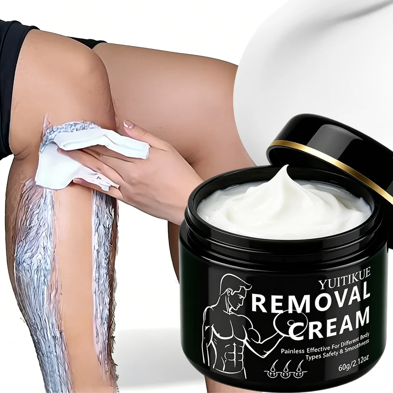 YUITIKUE Men's Hair Removal Cream – Mild & Painless 60g