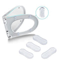 4PCS/Set Toilet Seat Bumper Anti-collision Cushioning Pads Self-adhesive Anti-slip Cushioning Mat for Bathroom Accessories Oasis Select Default Title