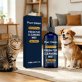 Pet Hair Cleaning Spray for Dogs Cats Comforting Soothing Hair Conditioner Improve Frizz Purr Clean Fresh Fur Cleansing Mist Oasis Select Default Title