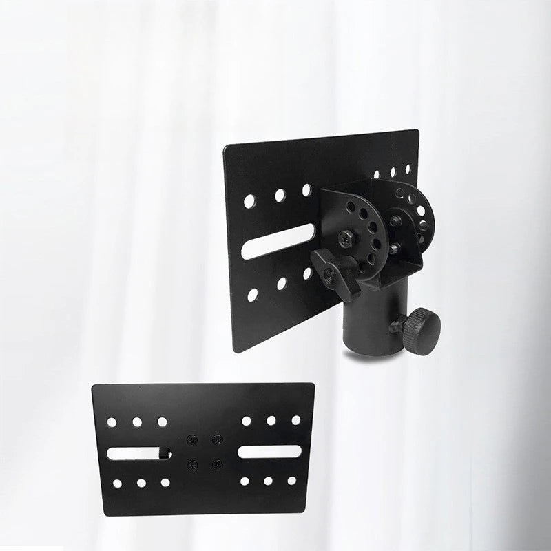 JUSTINLAU Multi Angle Adjustable Speaker Bracket Tray Universal Audio Installation Board Speaker Fixing Bracket Accessories Oasis Select