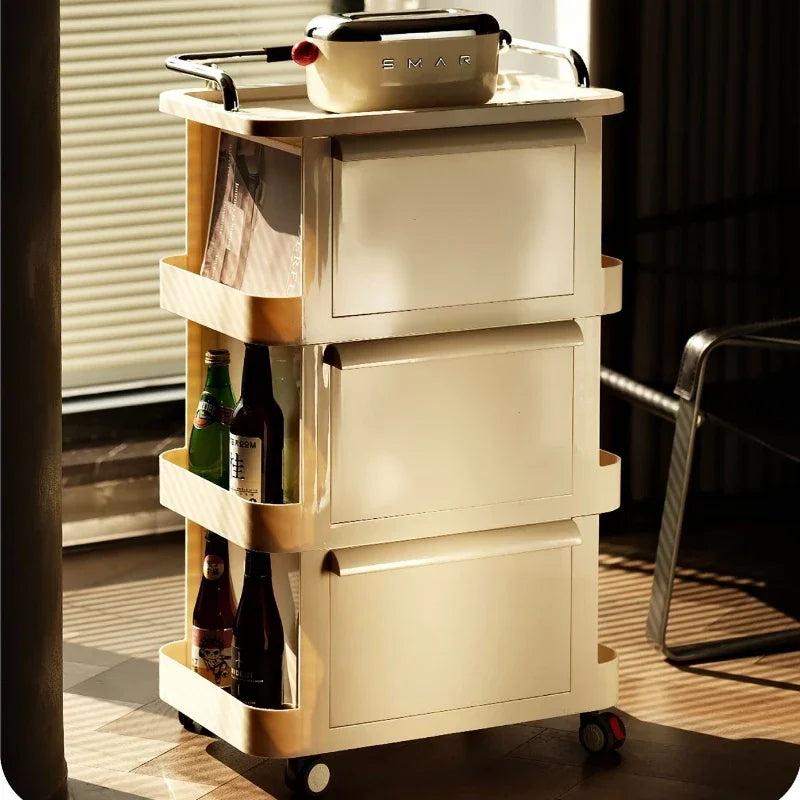 Multi-functional Household trolley rack drawer storage cabinet Durable cabinet seasoning rack Oasis Select