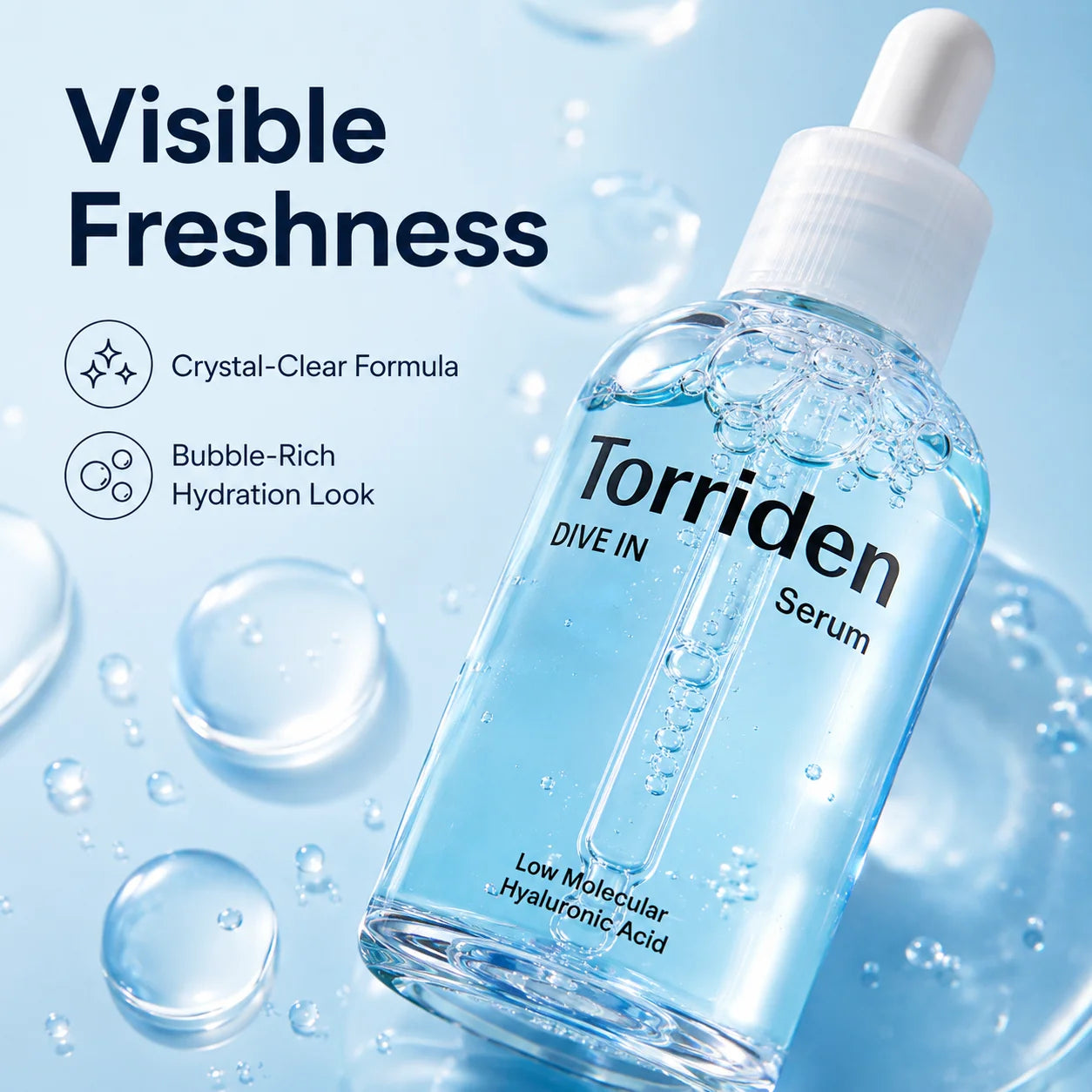 Torriden DIVE-IN Hyaluronic Acid Serum 50ml | Korean Skincare