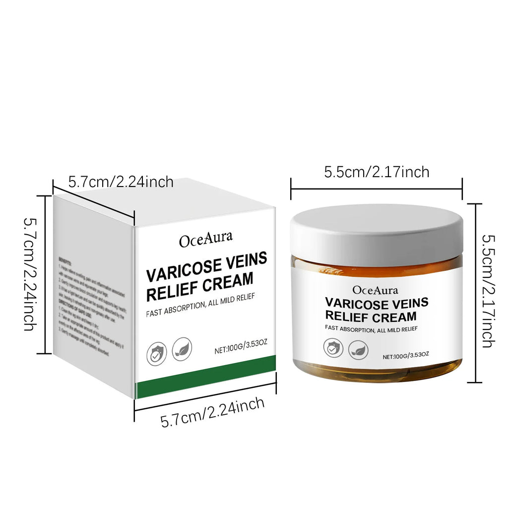 OceAura Leg Wellness Cream – Circulation & Skin Firming 100g