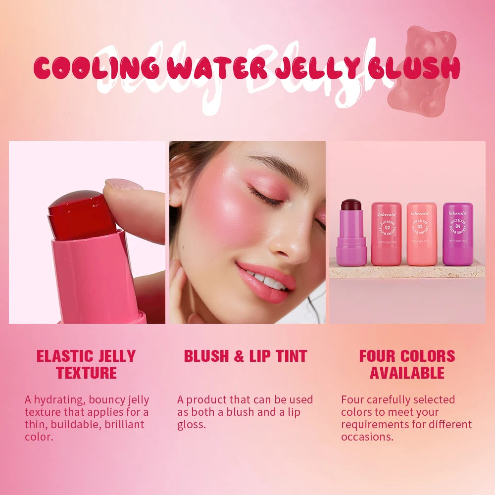 Milk Jelly Tint Stick – Lip & Cheek Blush, 4 Shades
