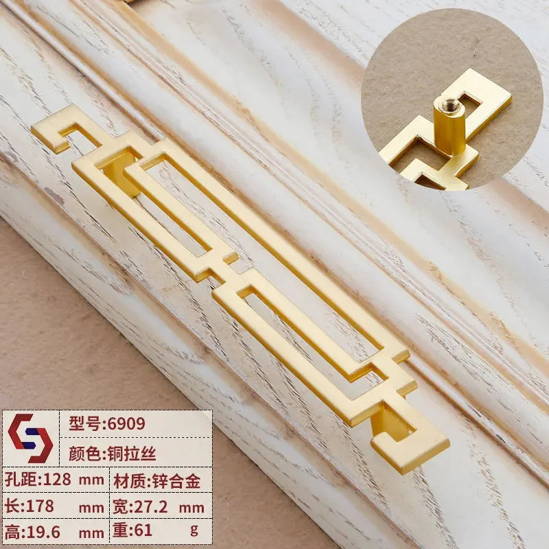 Drawer Pull, Cabinet Hardware, Sturdy Parts Cupboard Handle for Bedroom Closet Oasis Select Copperwiredrawing128