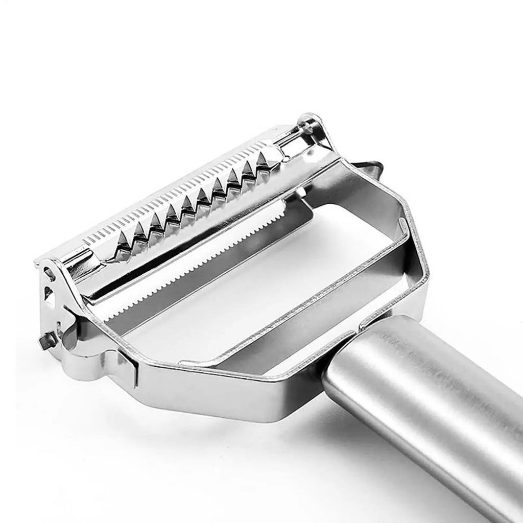 Stainless Steel Vegetable Peeler Cucumber Carrot Fruit Cutter Vegetable Peeler Potato Carrot Grater Multi-function Kitchen Tool Oasis Select