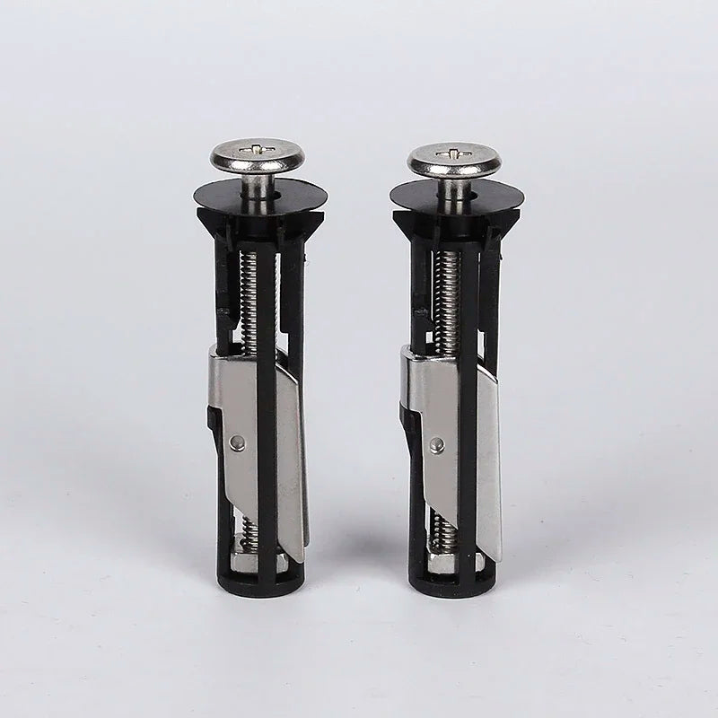 304 Stainless Steel Toilet Seat Hinge Bolts & PP Nuts – 2 Pack