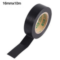 New Black Electrical Tape PVC Self-adhesive Electrical Insulation Tape Waterproof Voltage Wire Organizer Oasis Select 16mmx10m