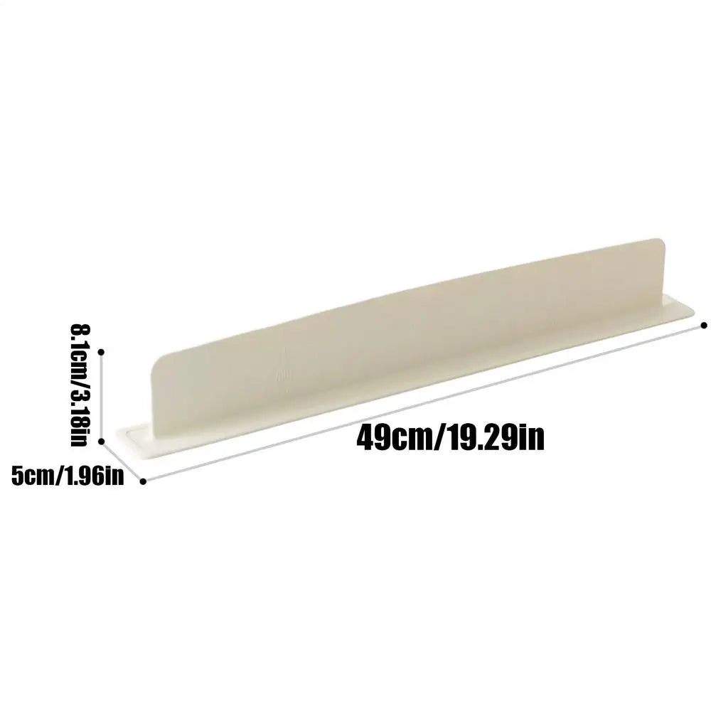 1PC/3PCS Silicone Sink Baffle Splash Guard Protect Cloth From Splashing Water Baffle Splash Protector For Washing Dishes tools Oasis Select Beige 1PC