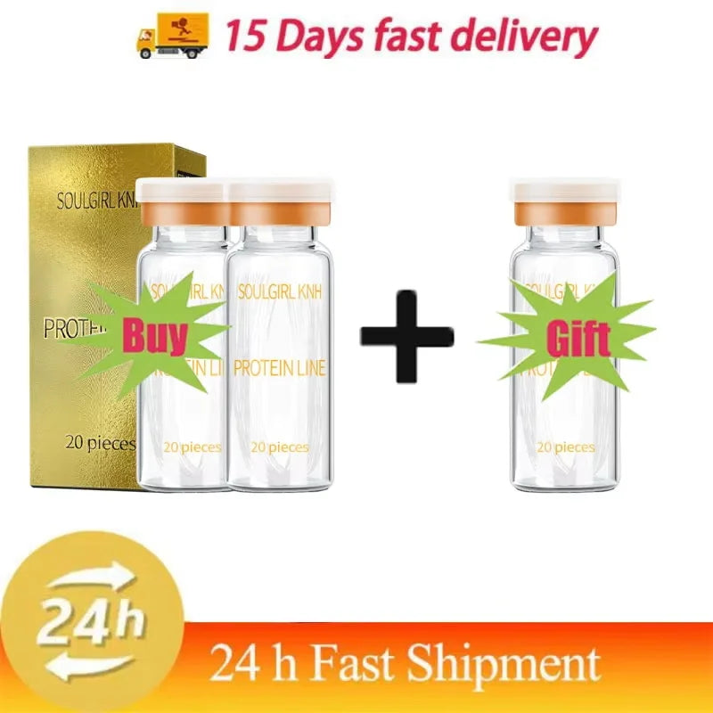 Instant Collagen Protein Threads Lifting Firming Absorbable Face Filler Anti-aging Deep Repair Fade Fine Lines Korean Skincare Oasis Select 3pc