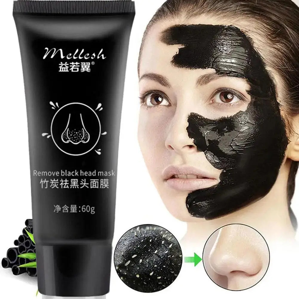 Bamboo Charcoal Blackhead Peel-Off Face Mask 60g – Deep Pore Peel-Off Face Mask Oasis Select