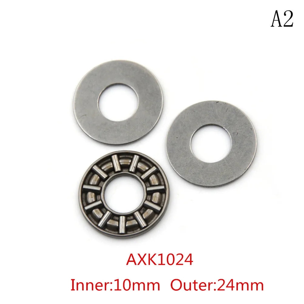 1SET AXK0821 AXK1024 AXK1226 AXK1528 Thrust Needle Flat Roller Bearings With Two Washers Thrust Ball Bearings Oasis Select MR-02