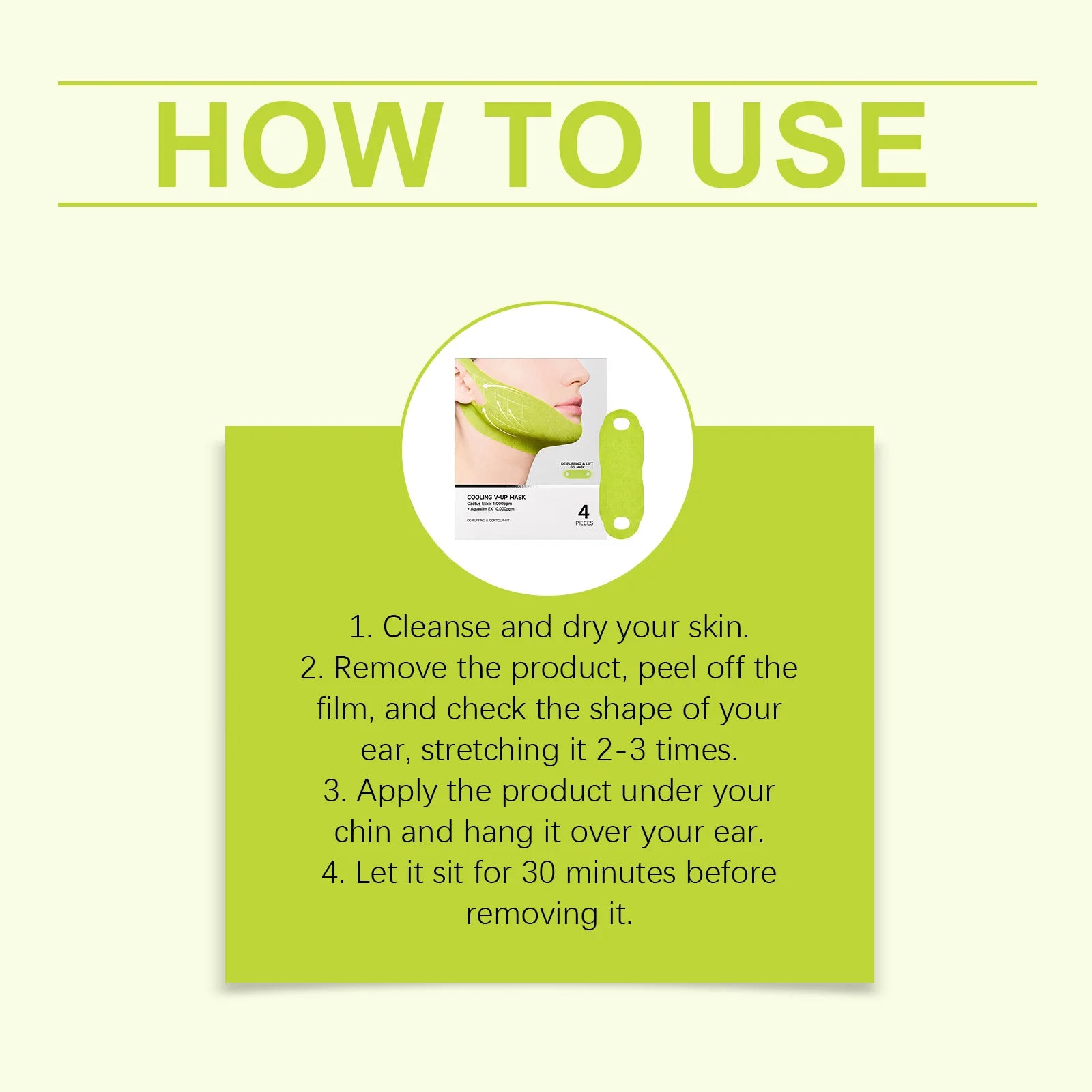 Facial Care Patch – Contour-Fit Face & Chin Skin Patch