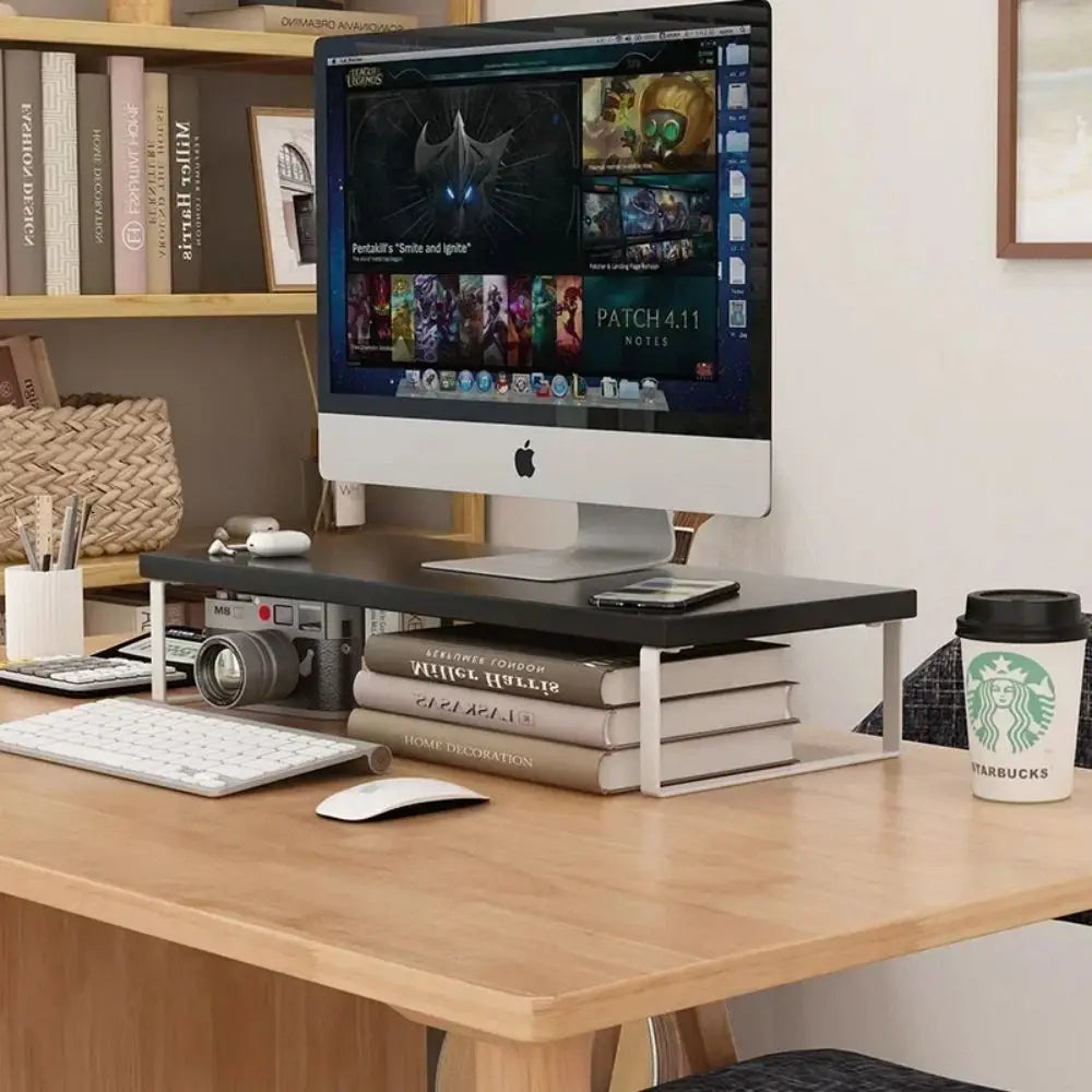Computer Monitor Elevated Monitor Base Home Office Storage Rack Computer Desktop Creative Storage Rack Office Storage Supplies Oasis Select