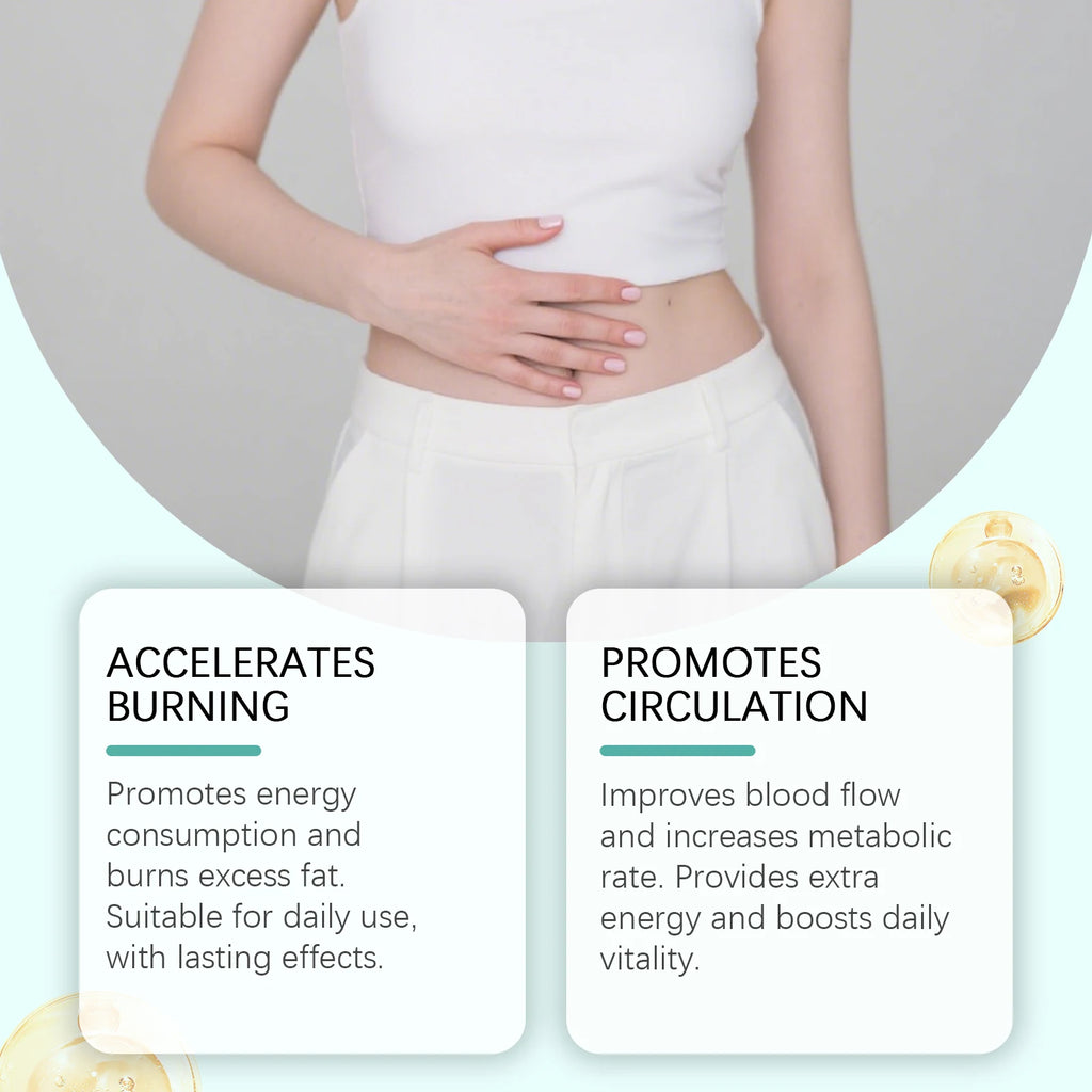 Body Shaping Care Patch - Lightweight, Skin-Fitting, for Body Contour, Comfortable for External Use, Lazy-Friendly & Convenient Oasis Select