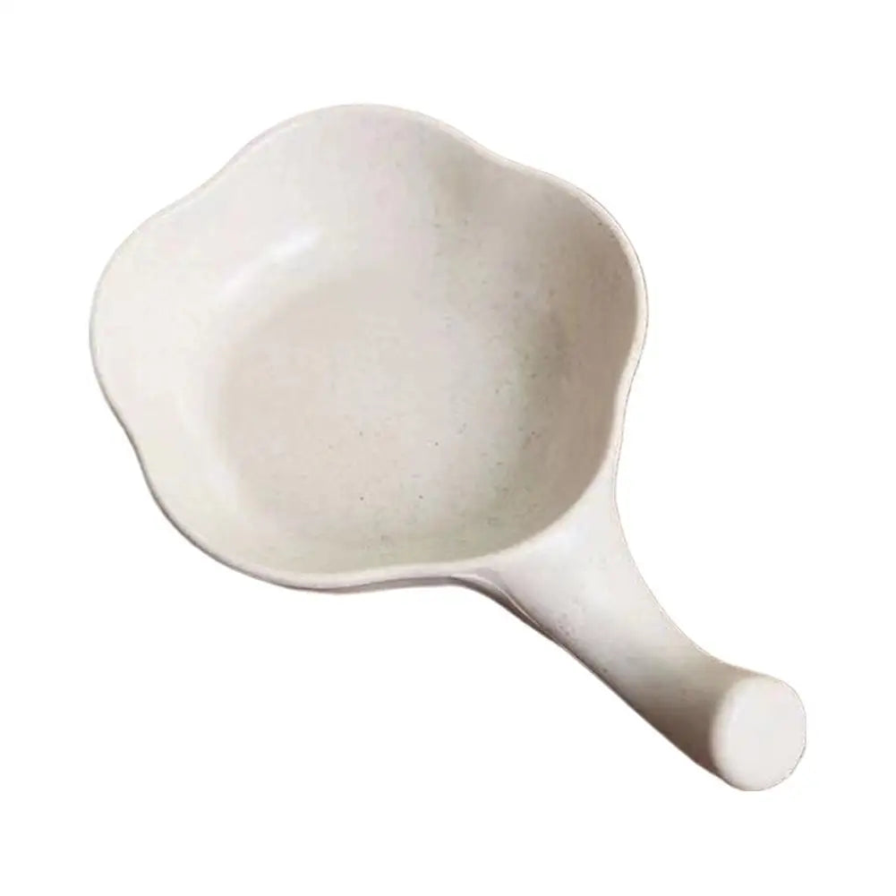 Wheat Straw Seasoning Dish with Handle | 4 Colors Sauce Dish Oasis Select A