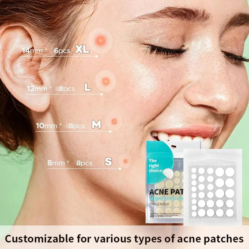 SADOER Hydrocolloid Salicylic Acne Pimple Patches – 30 Pack Acne Pimple Patch Oasis Select