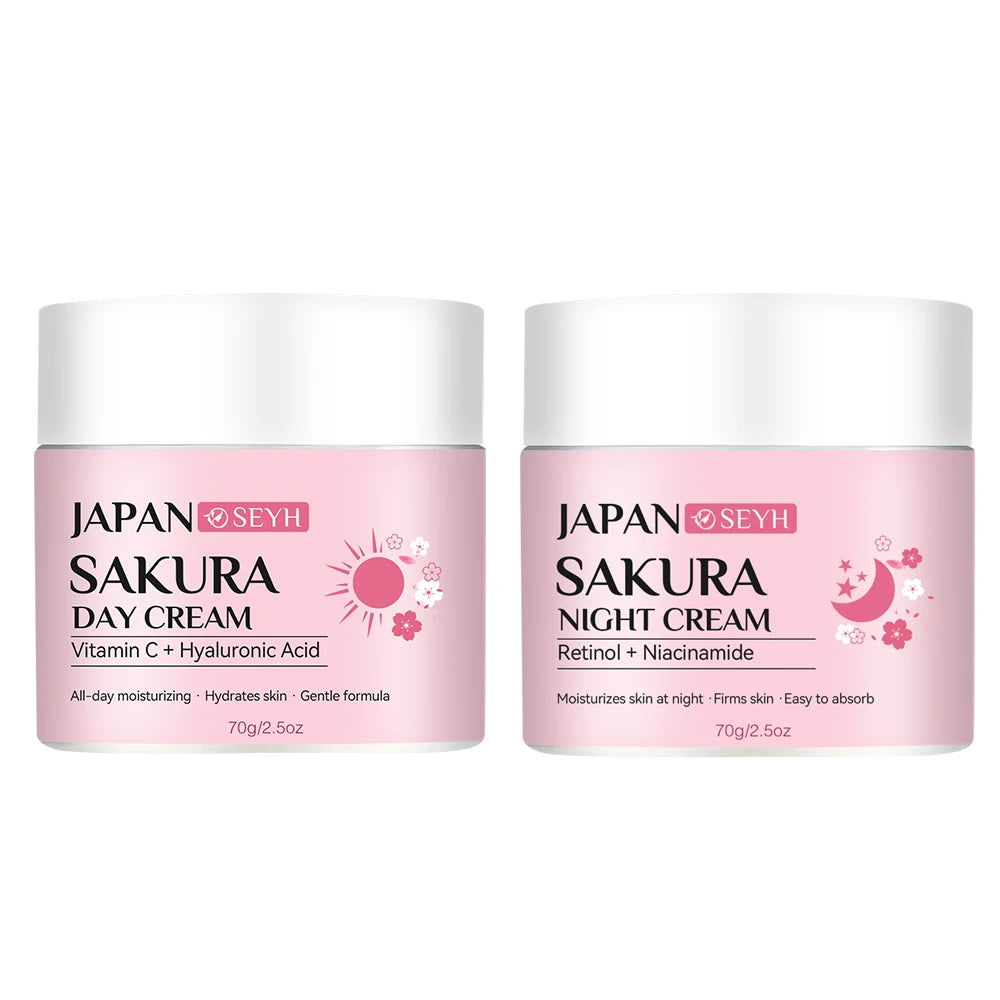 Day Night Repair Cream Rich in Retinol 20% Vitamin C 5% Niacinamide Hydrating Tightening Moisturizing Anti-Aging Skincare Set Su Oasis Select 70g-70g
