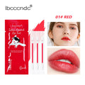 New Cotton Swab Lip Gloss Tattoo Lipstick Velvety Waterproof Matte Lip Gloss Portable Lip gloss Women Use Of Vacation Tourism Oasis Select 01 red