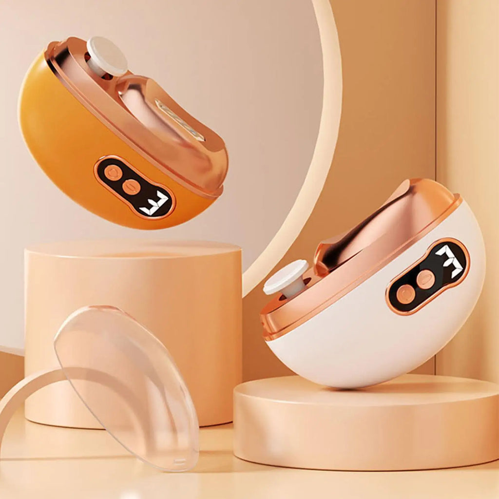 Electric Nail Clipper 3 Speed LED Light Cutter with Scraps Storage Smart Nail Trimmer for Kids Adults Men Women Seniors Home Oasis Select