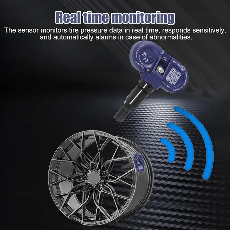 For Tesla Model 3 S X Y 1/4PCS Tire Pressure Monitoring Sensor 1490701-01-C Compatible with 1490701-01-B 149070101A 149070101C Oasis Select