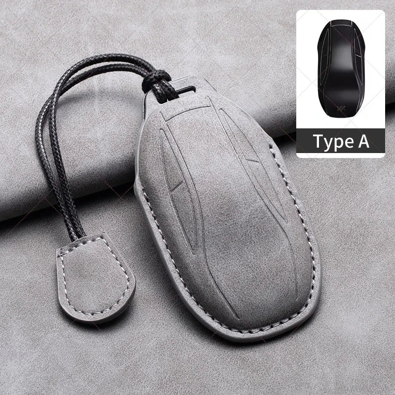Full Protection Soft Touch Car Smart Key Case Holder Keyring Protection Cover for IM 2022 L7 2023 LS6 2023 LS7 Auto Key Shell Oasis Select A-grey keyring
