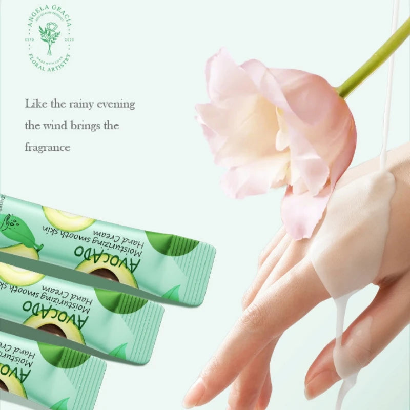 Avocado & Peach Hand Cream – 20-Piece Moisturizing Box Hand Cream Set Oasis Select