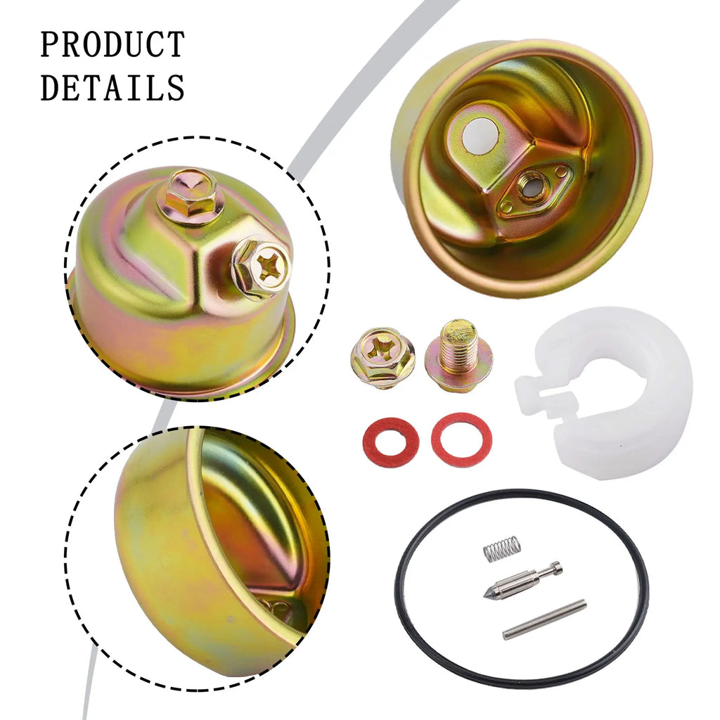 1 Set Carburetor Repair Kit For GX120 Carburetor Kit ForHonda For GX200 Needle Bowl Float Gasket Seal Pin Sealing Screw Washers Oasis Select