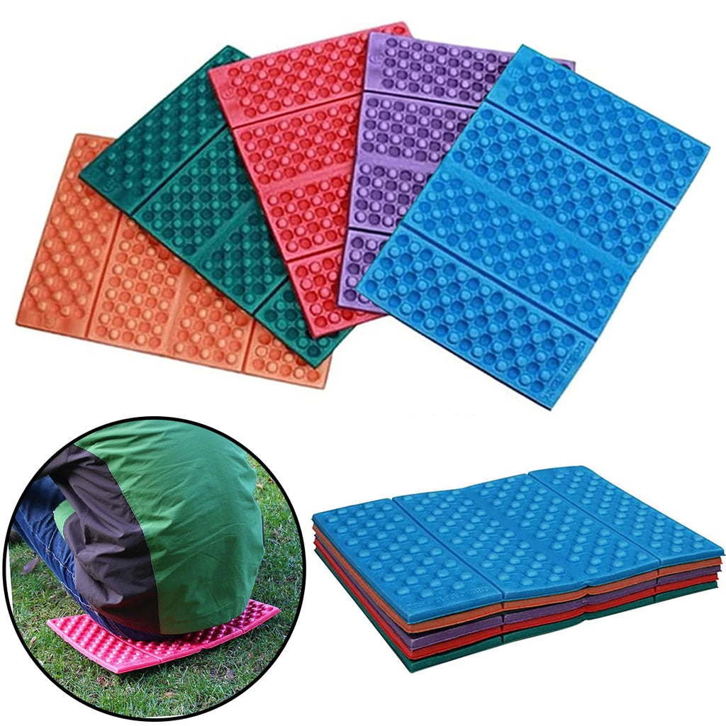 2/6 PCS Foam Seat Pad Camping Waterproof XPE Folding Hiking Picnic Fishing Stadium Garden Non Slip Mats Outdoor New Thick Warm Oasis Select