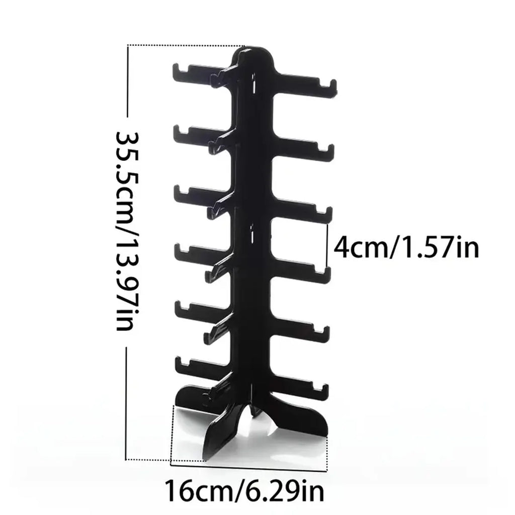 1pc, Vertical glasses storage rack, fashionable multifunctional glasses rack, plastic glasses display rack, glasses display rack Oasis Select