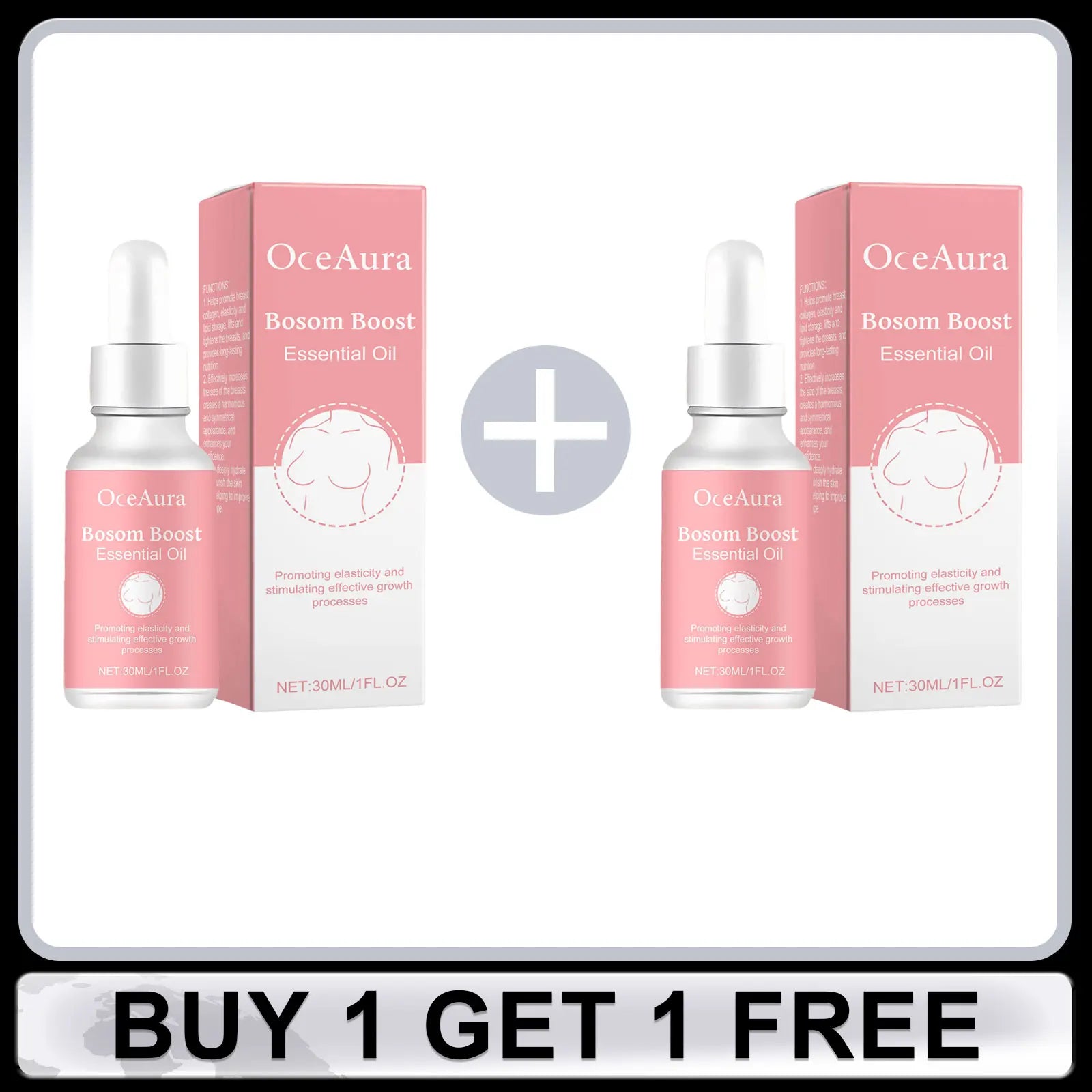 Breast Care Essential Oil Increase Breast Plump Prevent Sagging Tighten Lifting Firming Nourishing Massage Shape Sexy Body Care Oasis Select Buy 1 Get 1 Free