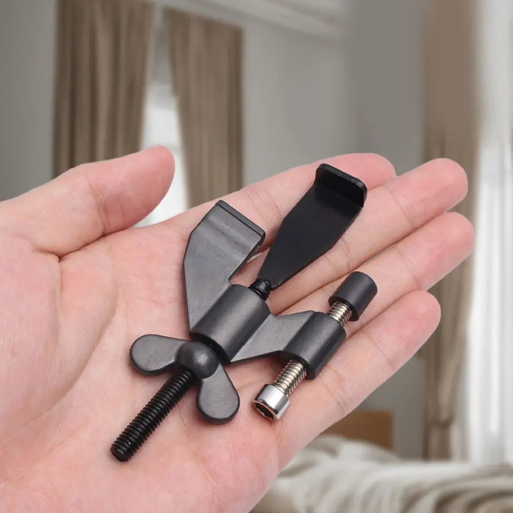 Portable Travel Door Lock & Stopper – Adjustable Stainless Steel