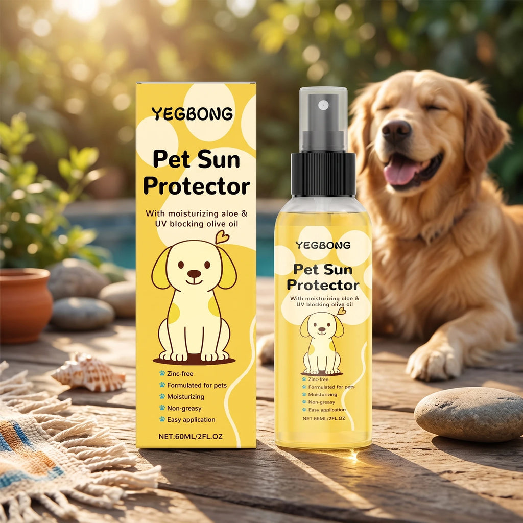 Pet Sun Protector Spray Spf Protection Moisturizing Outdoor Sun Burn Prevention for Puppies Prevent Pigment Precipitation Oasis Select Default Title
