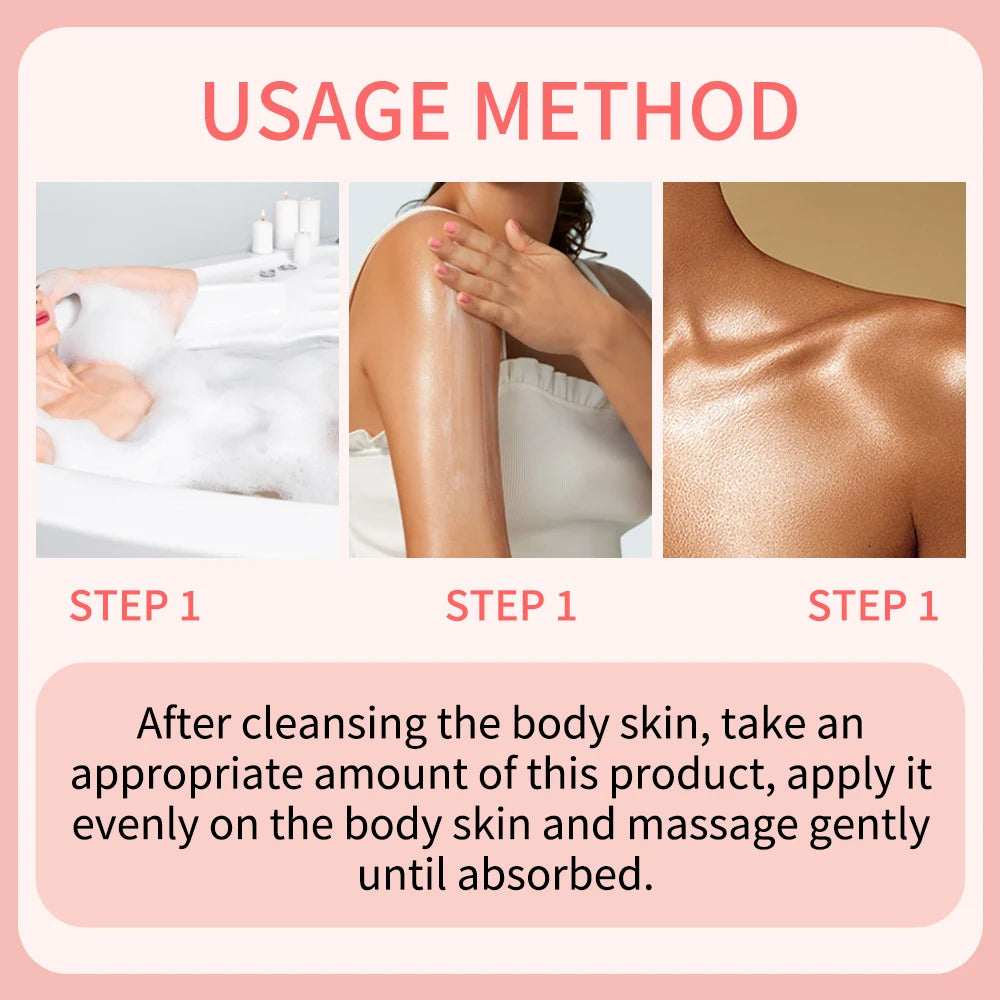 Body Glaze & Body Oil Combination Various flavors Non-greasy Hydrating and moisturizing Body Lotion Massag Oasis Select