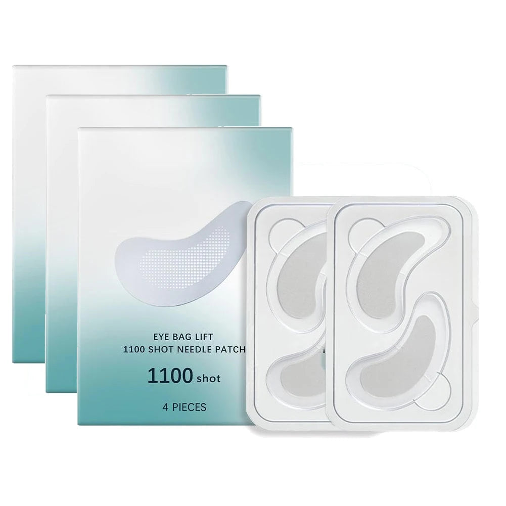 1/2/3 Boxes Micro-needle Under Eye Patch For Wrinkles Fine Lines, Microneedle Firming Eye Patch Smooth For Tired Puffy Eyes Care Oasis Select 3 boxes